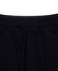 LEE Sweat One-Pleat Wide Pants Black