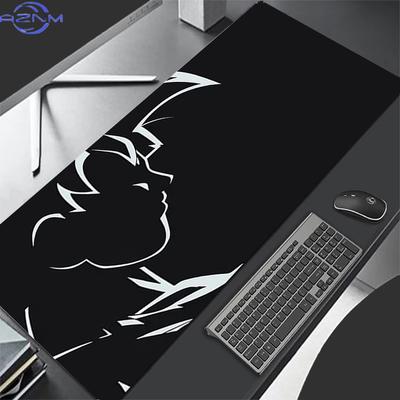 Mouse Pad Anime Dragon Ball Goku Gaming Accessories Big Carpet Gamer Pc Computer Keyboard Desk Mat Mausepad Dbz Mouse Pads Rug