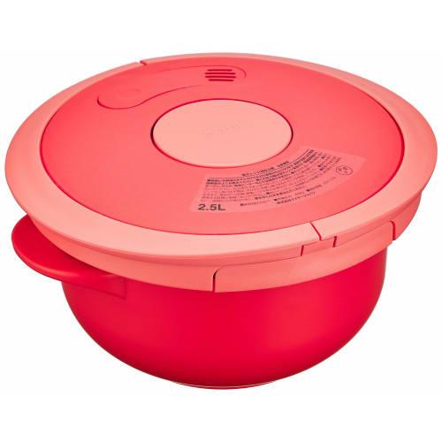 

Микроволновая скороварка Meyer 2, 2,5 л, Полипропилен, Легкое приготовление, Экономия времени, Красный, Микроволновая скороварка 2 MPC2-2.5RD