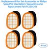 Sada náhradních filtrů FC5005/01, sada 4 kusů, příslušenství pro bezdrátový vysavač Philips SpeedPro Max FC6802, FC6812