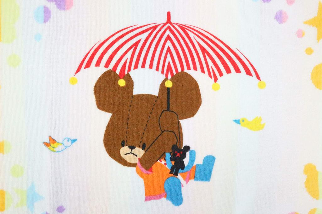 Marushin Bath The Bear 60 x 120 Soft 4335005500 Towel, School, cm, Parasol, 100% Cotton,