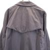 LONDON FOG 80s vintage trench coat 12 gray Liner included, big size Women Used