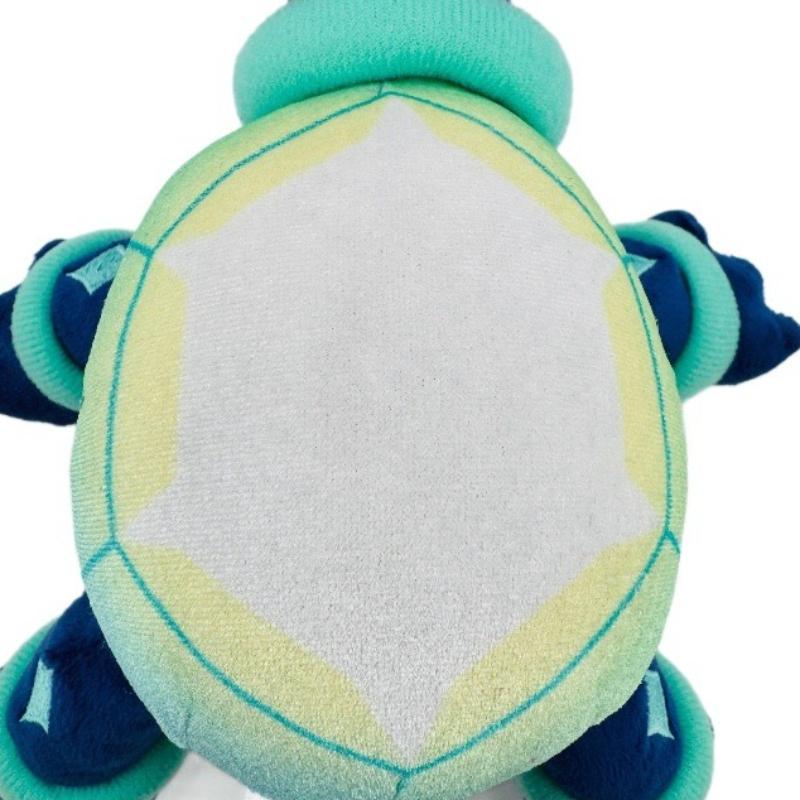 New Cute Terapagos Plush Toy Cute Legendary Turtle Character Soft Stuffed Doll Anime Plushie for Fans Collectors Birthday Gift Home Desk Decor