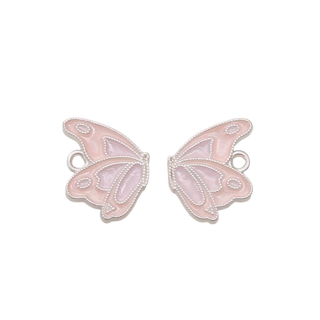 1pc/bag Alloy Matte Dripping Oil Pendant DIY Bracelet Necklace Earrings Jewelry Accessories