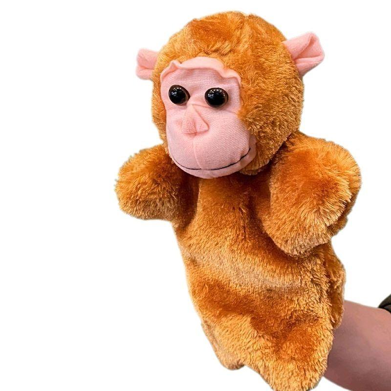 Милая Обезьянка Плюшевая Собачья Игрушка Прочная и Мягкая Игрушка для Жевания и Прорезывания Зубов для Питомцев Monkey