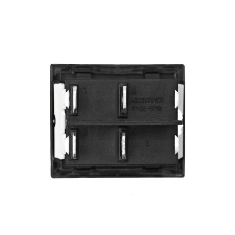 4 Pin Push Button Switches with Waterproof Enclosures Anti Corrosion Electrical Component for Extended Service Life