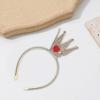 Funkelnde Tiaras Krone Stirnband für Party Ausgehöhltes Herz Haarreif Haaraccessoire für Partys und Geburtstag Festivalzubehör