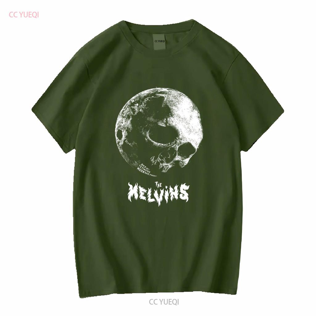 Inspired The Melvins Band For Fan Black All Size T Shirt KH1231 long sleeves vintage Washed Casual homme Top For Everyday Wear