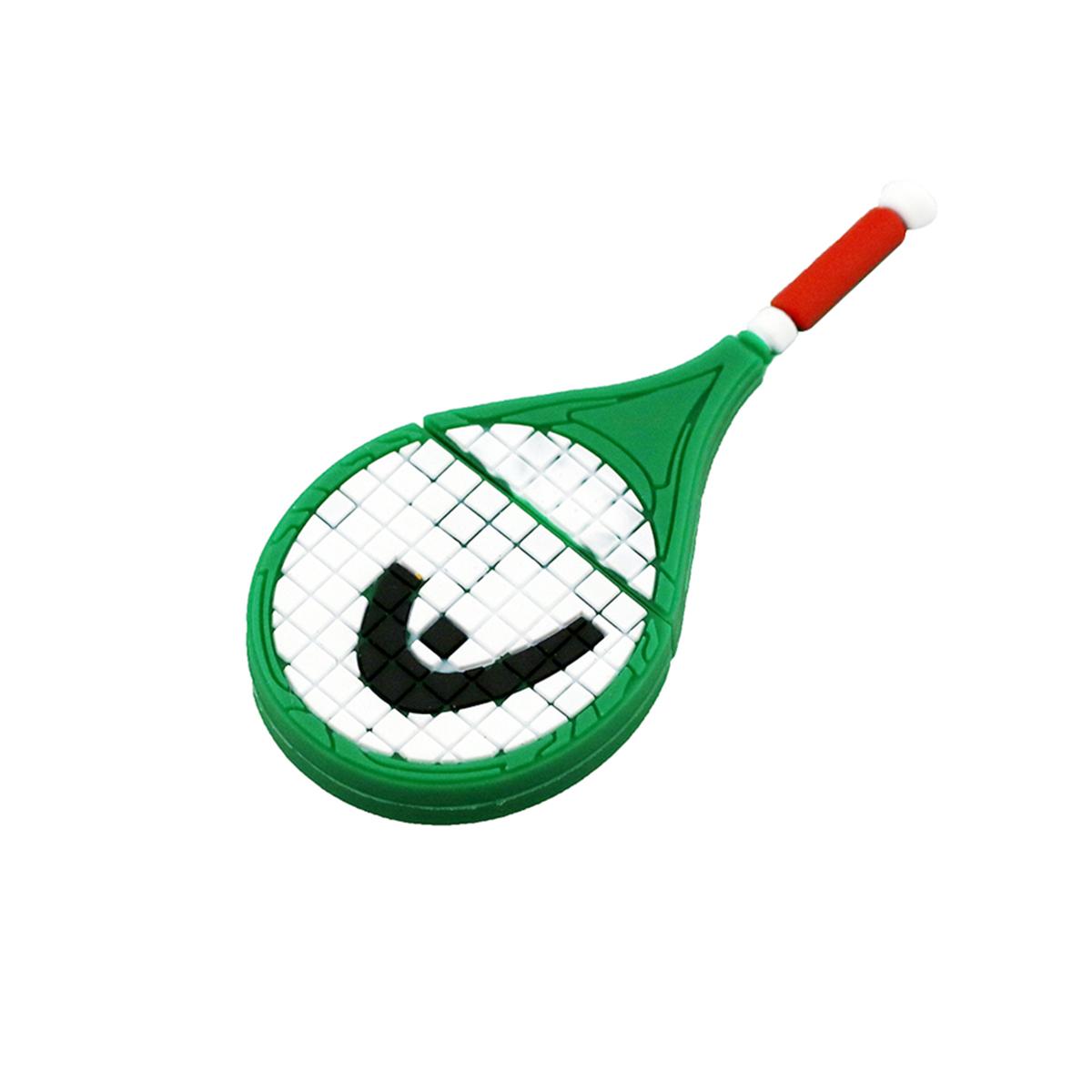 

Tennis Racket USB Flash Drive 256GB USB Flash Memory Stick Pen Drive 16GB 32GB 64GB 128GB Pendrive External Storage Disk on Key 4GB зелёный