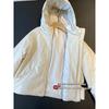 Lulu Sporty Women's Hooded Windproof Cotton Jacket - Casual, Versatile, High-End Outerwear