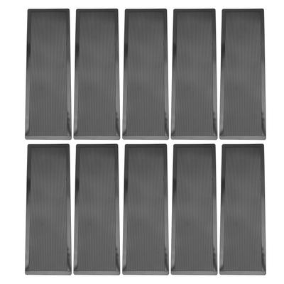 10PCS PC Case Dust Filter Cover Black Fine Hole PVC Magnetic Computer Case Dust Cover for PC Case