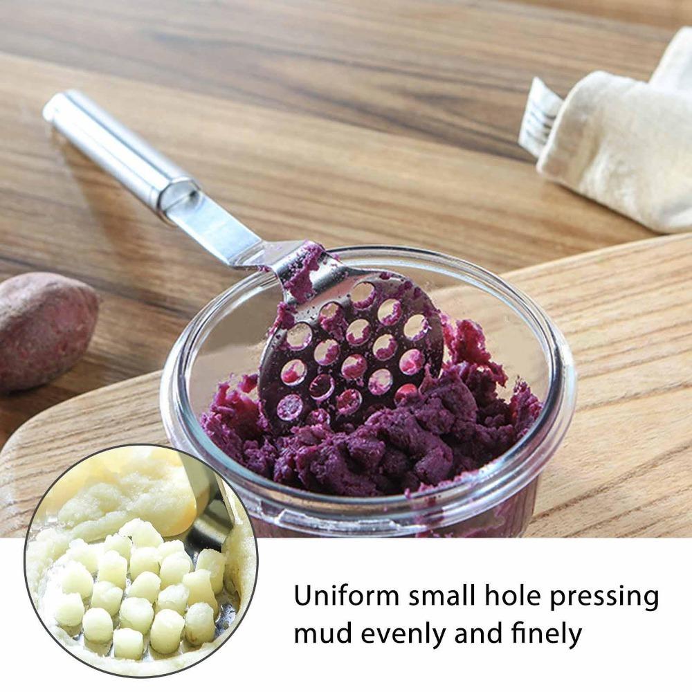 Kitchen Utensils Salad Potato Vegetable Masher Multifunctional Potato Press Mashed Potato