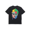 adidas originals Artist Tee Ss Back Printing Casual Round Neck Short Sleeve Black Men's HA4690