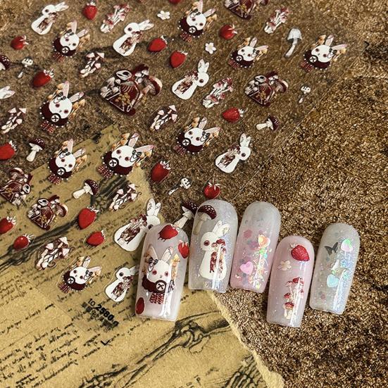 Stylish Nail Art Sticker Removable Ultra Thin DIY