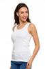 Women's Cotton Tank-Top T-shirt with Straps Classic MORAJ M white
