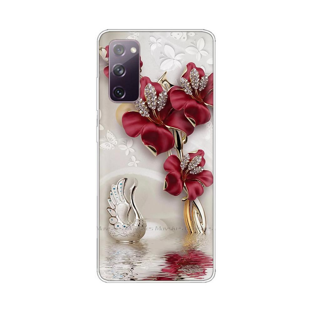 Shockproof Case for Samsung Galaxy S20 FE / S21 FE Soft Clear TPU Silicone Phone Cases for Samsung Galaxy S20 FE Back Cover Capa