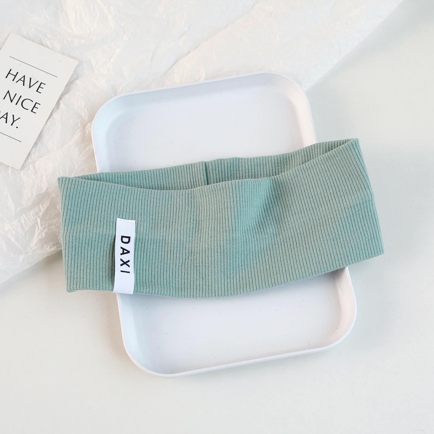 

IG Blogger Style Versatile Sweat-Absorbent Breathable Headband - Everyday Hair Accessory ціан