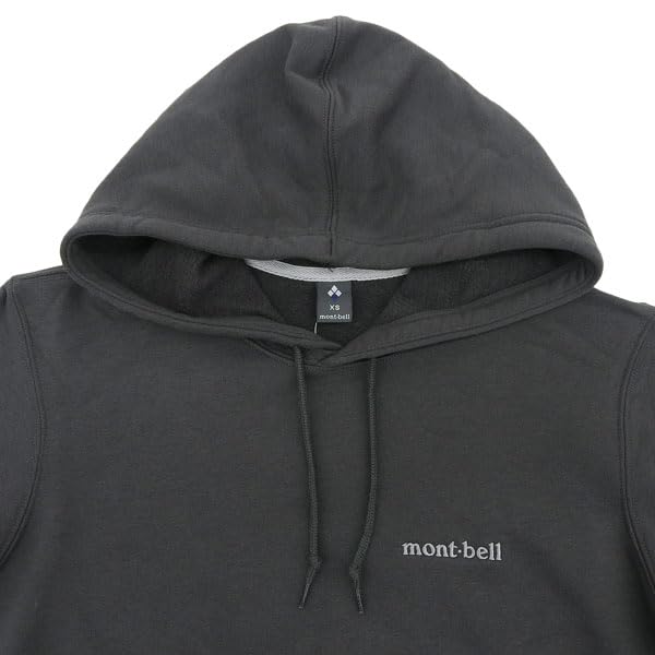 Parka Hoody Cotton Kangaroo Pocket UV Protection 2104648 Gray [Montbell] Men's Women's (Dark (DGY)/Gray)