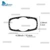 Real Soft Carbon Fiber Sticker For Ford Focus MK4/Focus ST 2019 2020 2021 2022 2023 2024 2025 LHD RHD Car Headlight Switch Frame