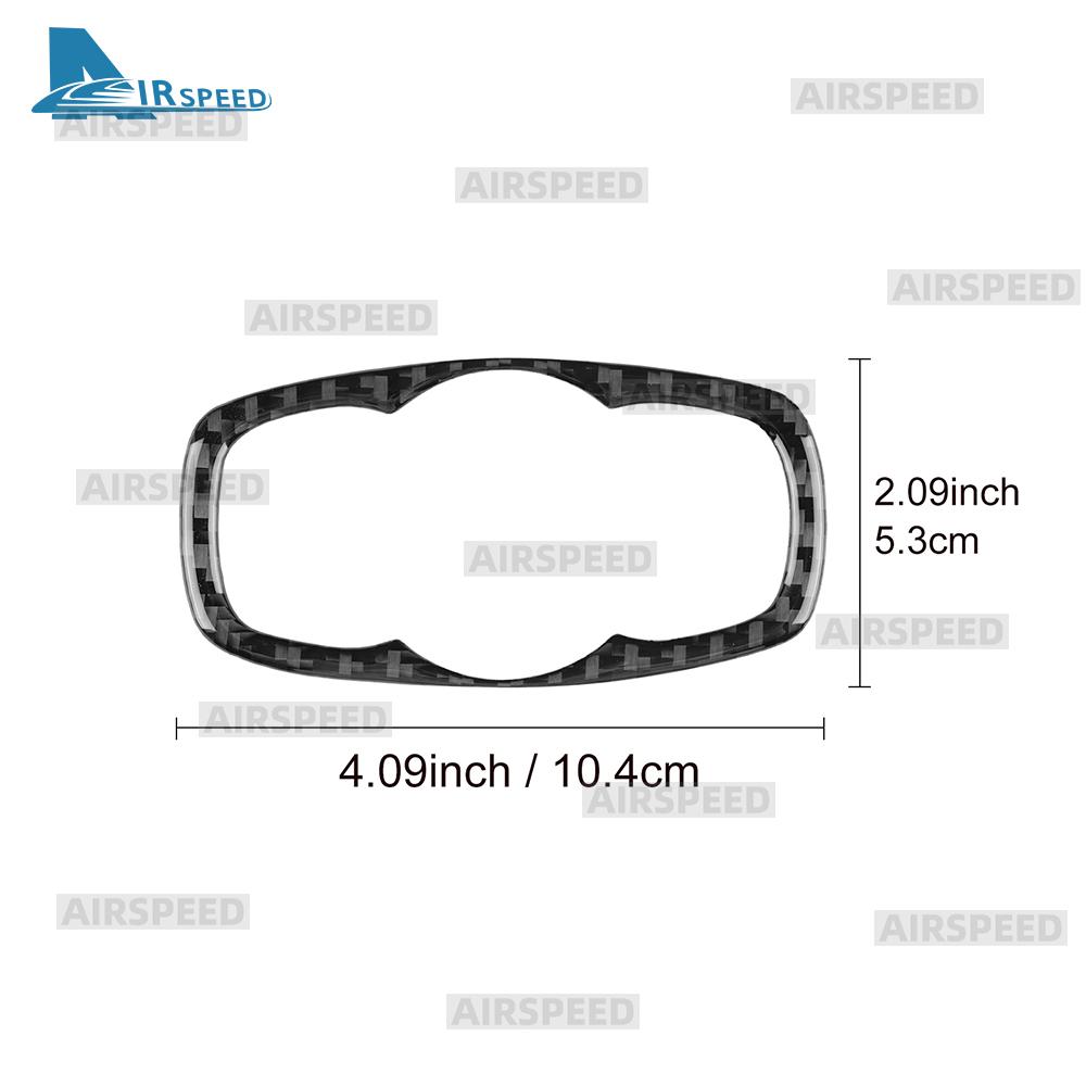 Real Soft Carbon Fiber Sticker For Ford Focus MK4/Focus ST 2019 2020 2021 2022 2023 2024 2025 LHD RHD Car Headlight Switch Frame
