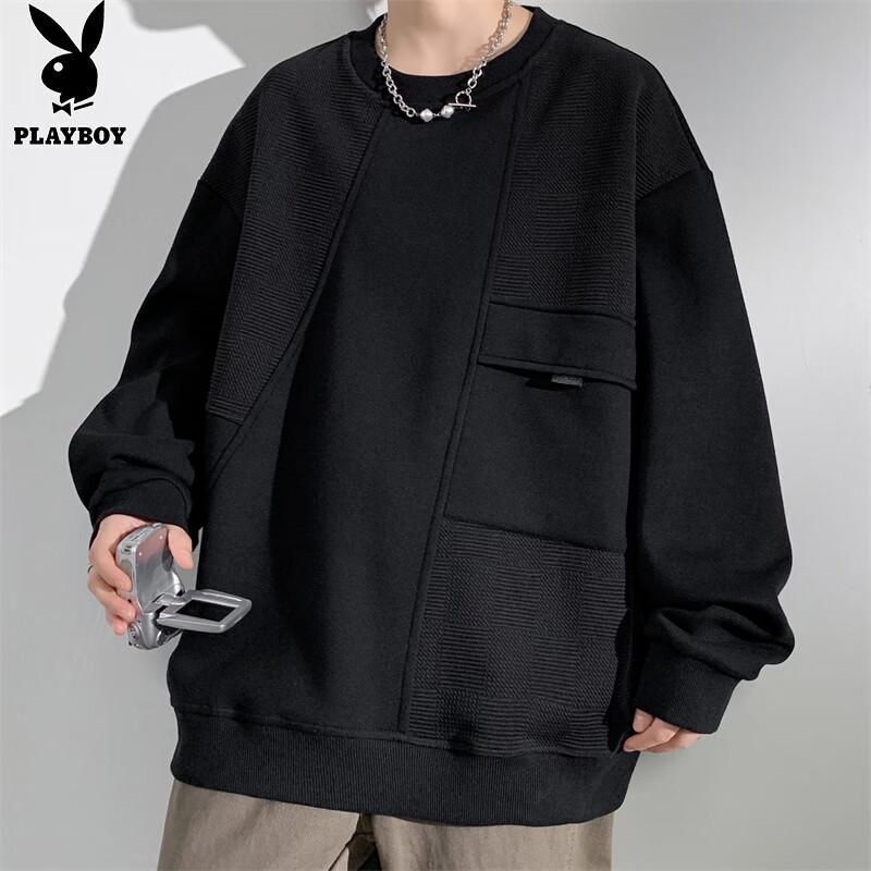 PLAYBOY Men's Autumn/Winter Crewneck Sweatshirt