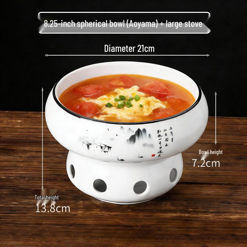 JinDingHui Thermal Ceramic Serving Dish with Stove