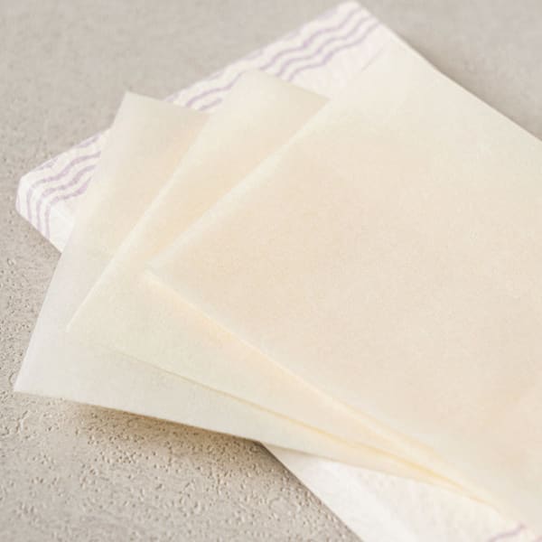 80 Blatt Japanisches Seidenpuder Öl-Löschpapier