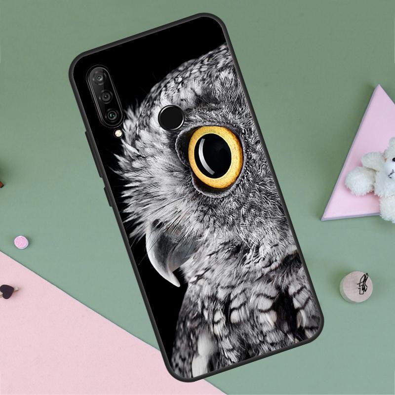 Camouflage Owl For Huawei P20 P40 Lite P60 P30 Pro Nova 5T 9 10 SE 12s 12i 11i Y90 Y70 Y60 Y61 Y72 Y91 Case