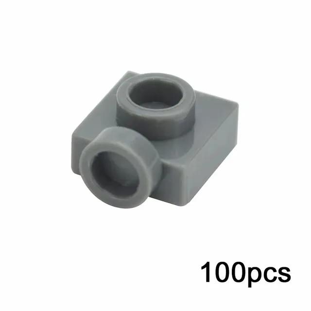 DIY Bricks 1x1 1x2 2x2 1x4 With Studs On Both Side MOC Technical Building Blocks Assembles Particles Creative Toys For Kids
