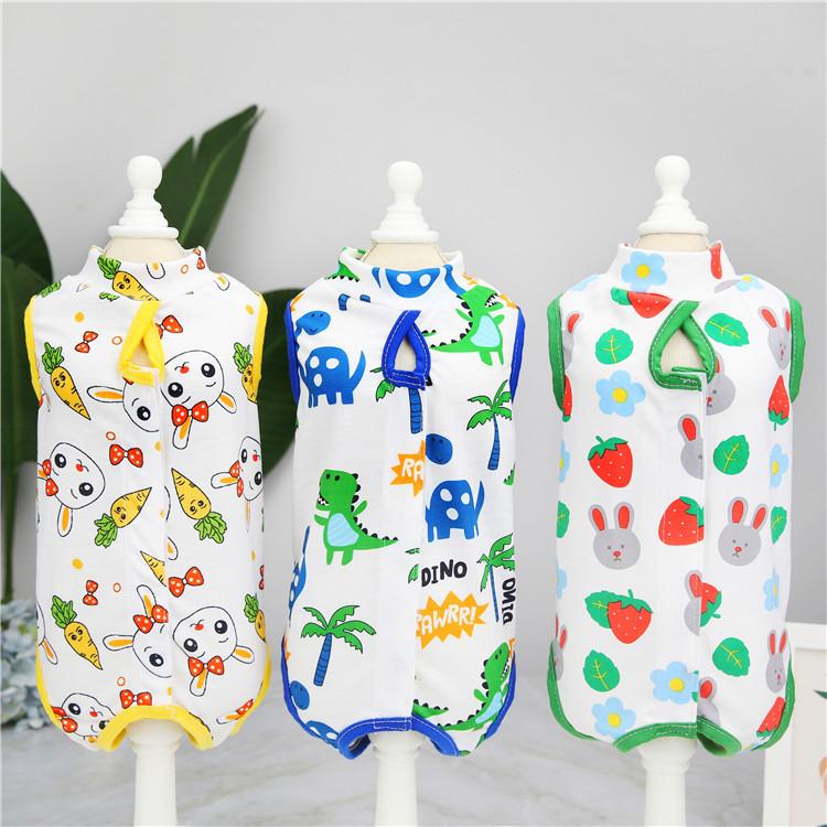 Soft Comfortable Dog Cat Spay Recovery Suit Post-Surgery Care Clothes Puppy Weaning Clothes Pet Jacket Dog Clothes