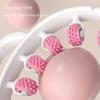 Leg Massager Slimming Roller Massage 12 Wheel Abdominal Muscles Massager  Yoga Fitness