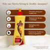 Meera Stark und Gesund Shampoo, 340 ml und Anti-Schuppen Shampoo, Weiß, 340 ml (Packung mit 24)