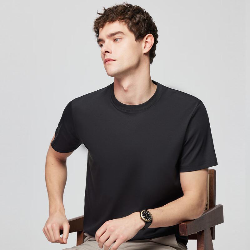 Hodo Men's Mercerized Cotton Short-Sleeve T-Shirt