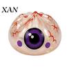 Fidget Toy with Steamer 1/6Pcs Halloween Dumpling Stress Relief Toy, Devil Pumpkin Eyeball Skeleton Squeeze Party Favors Anxiety Reduction Dough