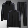 Men's Tencel Cardigan Jacket & Pants Set - Casual Spring/Autumn Fashion Sportswear