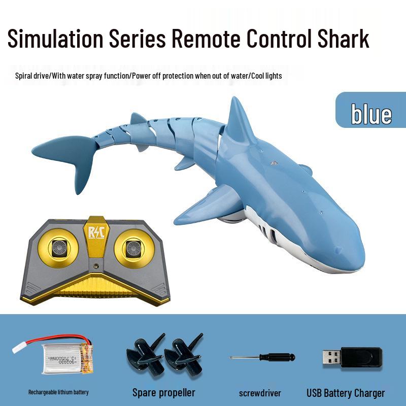 2.4G Rechargeable Remote Control Electric Shark Toy for Kids