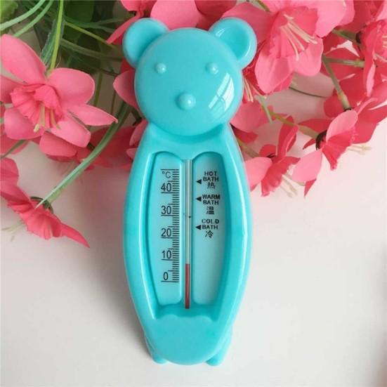 Cartoon Bear Shape Baby Shower Bath Water Thermometer Temperature Test Tool