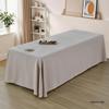 Universal White Beauty Bed Sheet with Face Hole - Elegant Massage Table Cover