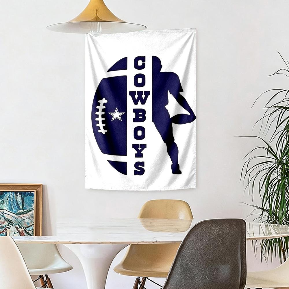 Dallas Wall Decor Tapestry Art For Pet Memorial Birthdaywedding Party Backdrop Family Gift