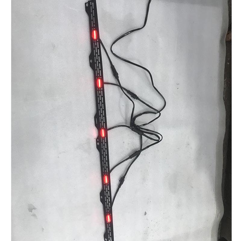 Toyota Tundra Hood LED Red Warning Light, 2014-2021 Model.