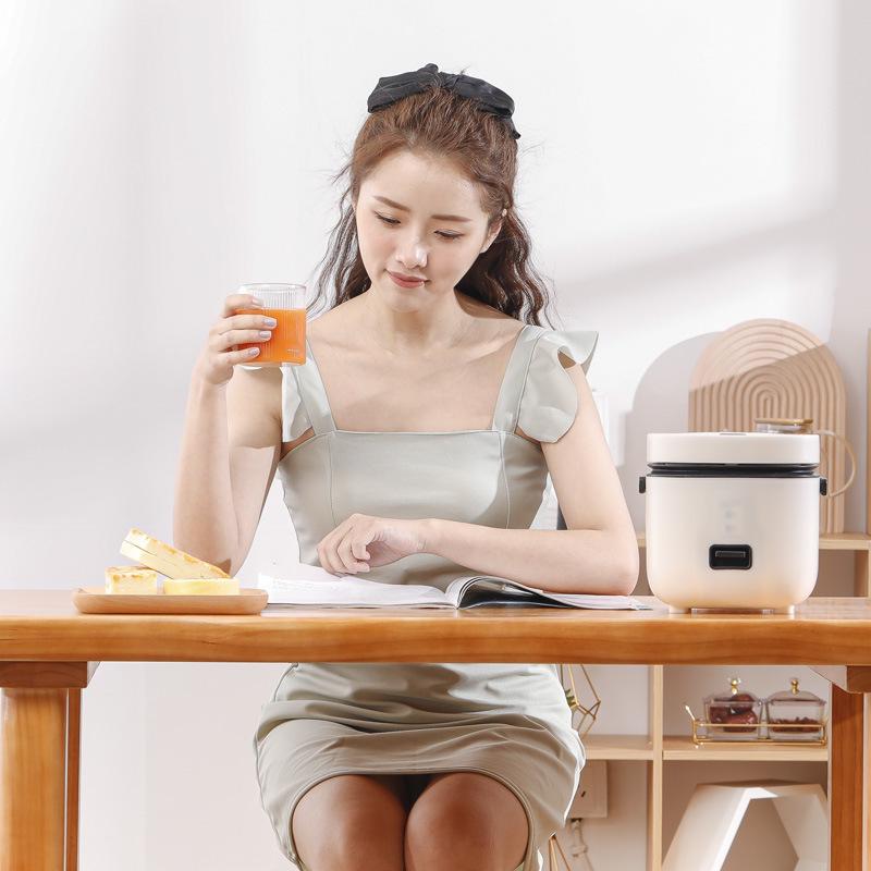 Compact Portable Mini Rice Cooker – Household Kitchen Appliance