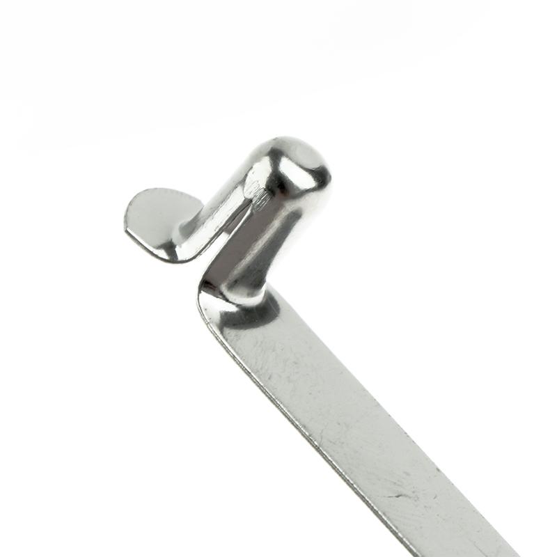 10Pcs V-Shaped Spring Buckle 6Mm Spring Buckle Steel Sheet Vertical Spring Sheet V-Shaped Positioning Spring Sheet