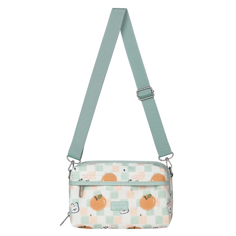 

Qminica Дорожная и уличная сумка-мессенджер через плечо в нишевом стиле Green