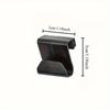 Durable Plastic Car Storage Hook, Streamlined Wall-Mounted Organizer for Car Glove Box & Interior Accessories