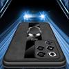 Case For ZTE RedMagic 11 11S Pro Plus Pro + Luxury Leather Matte Ring Bracket Rear Cover Shockproof Bumper Funda