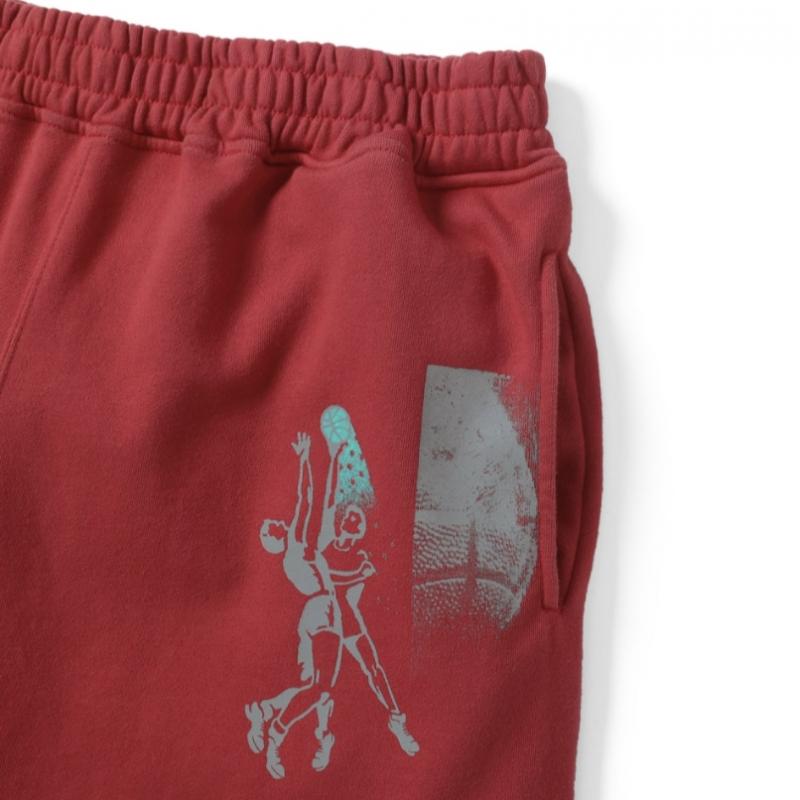 Thisisneverthat Basketball Sweatshort Red