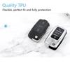 TPU Car Key Cover Car Key Full Case Protection Key Bag for VW Volkswagen Polo Tiguan Passat Golf Jetta Lavida Skoda Octavia
