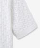 MINAV Strong Cotton Cable Punch Collar Knit [Ivory]