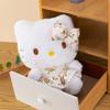 KT cat rich flower cat plush toy hello kitty doll coaxing sleeping doll