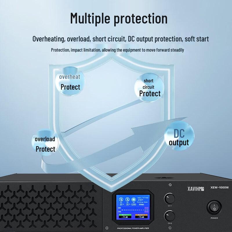 Xun Er Wei High-Power Conference Audio Amplifier (CN version)